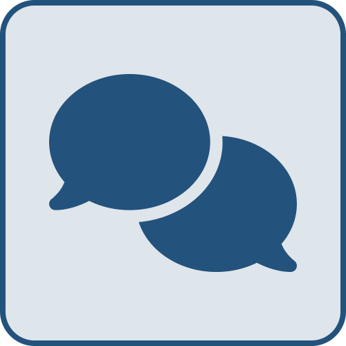 Icône communication