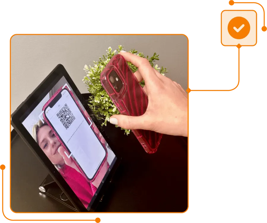 Fichaje QR desde el móvil