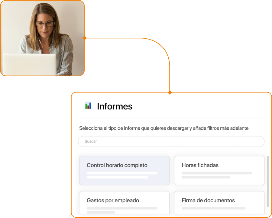 Informes de registro de jornada