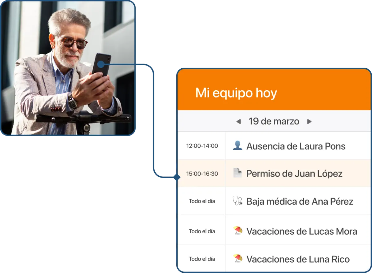 App móvil nativa de TramitApp para fichar con GPS