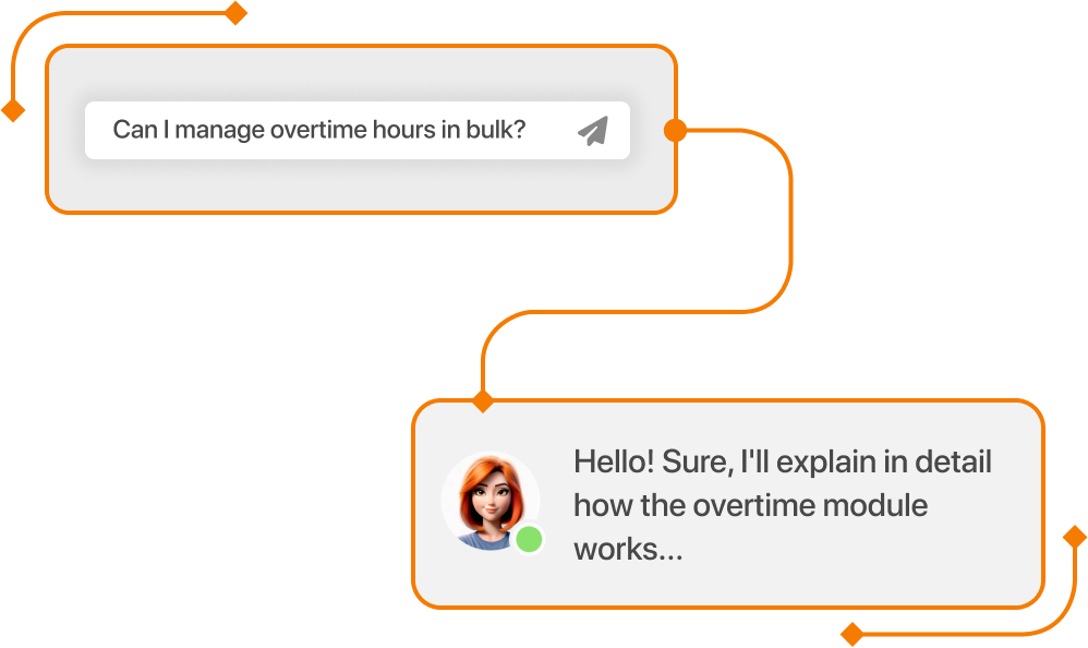 TramitApp's intelligent assistant guiding a management process