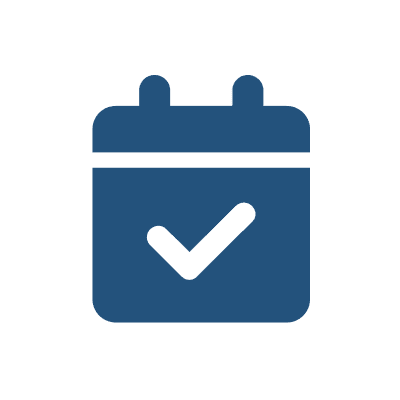 calendar_blue Icono de calendario