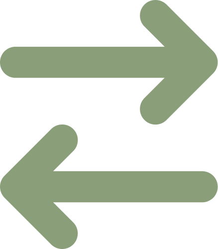 Icono de exchange green