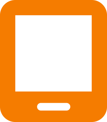 Icono de kiosko tablet
