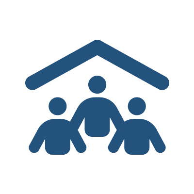 icon_people_roof_blue Icono de people roof blue