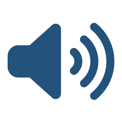 icon_speaker_communicate_blue Icono de speaker communicate blue