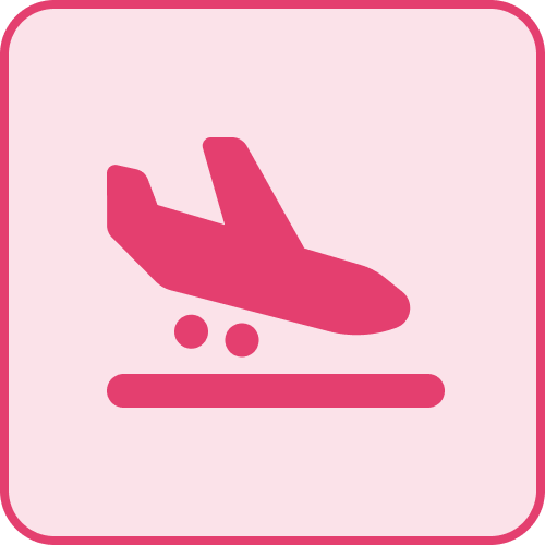onboarding landing plane icon