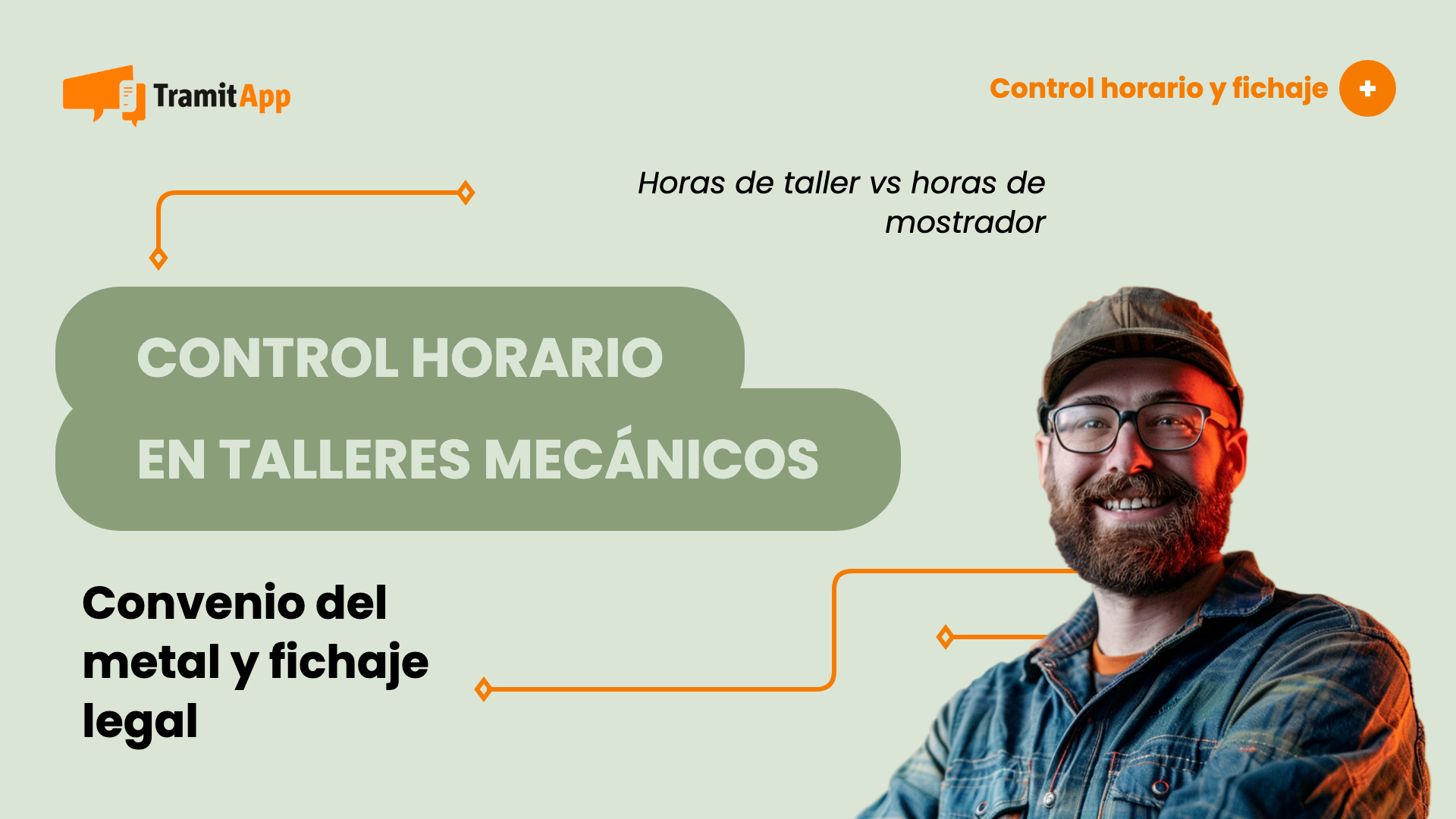 Control horario en talleres y automoción: cómo registrar horas de taller y mostrador