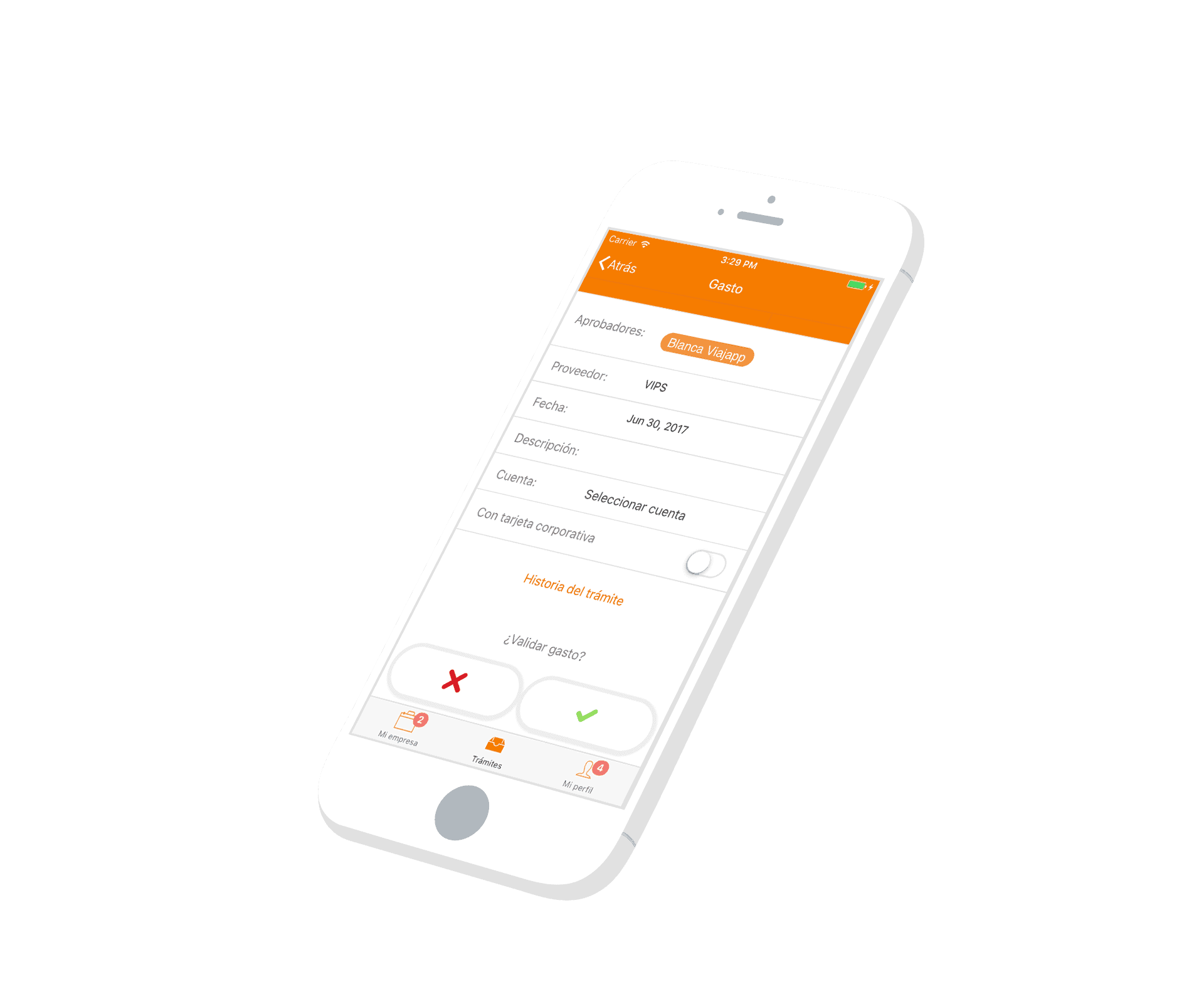 Aplicación de RRHH TramitApp Control Horario permite fichar desde móvil a tus empleados