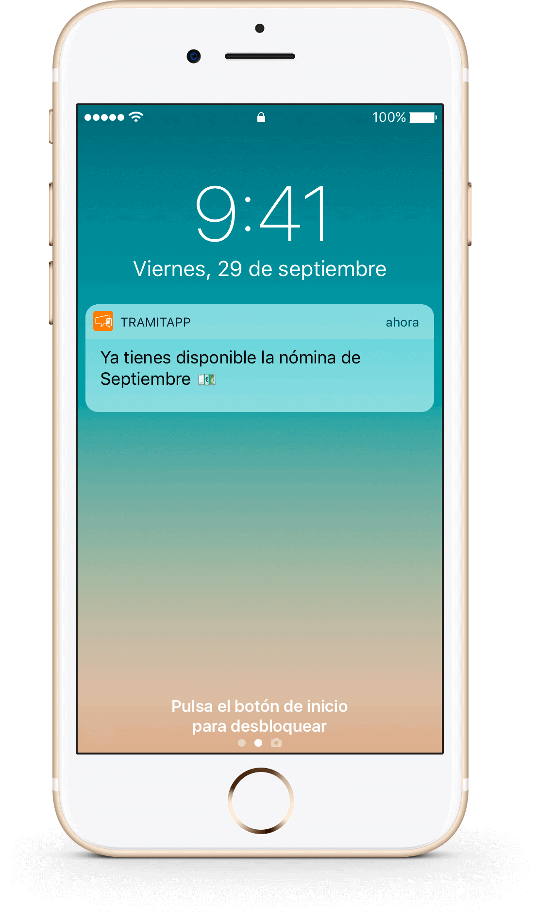 Notificación de nómina