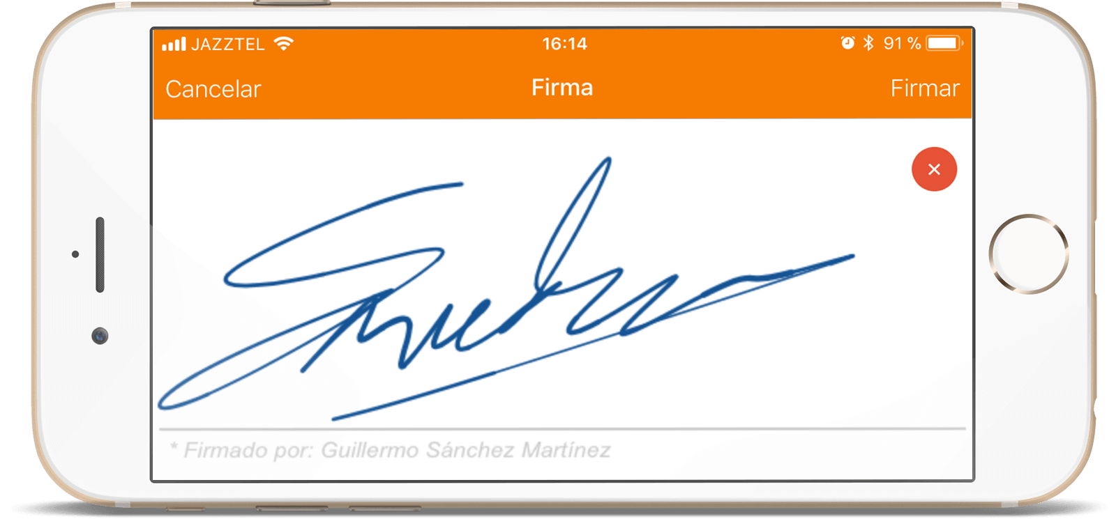 firma documentación de empresa con el dedo firma electrónica para empresas