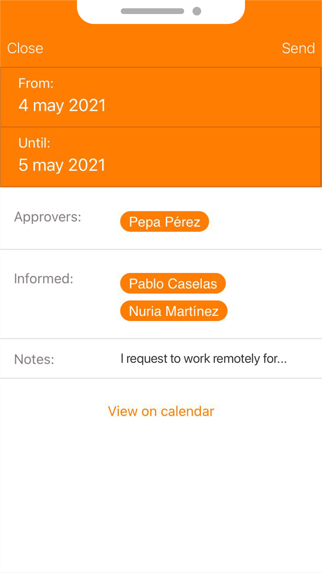 remote_work_procedure TramitApp Control Horario controla el registro de horas de empleados